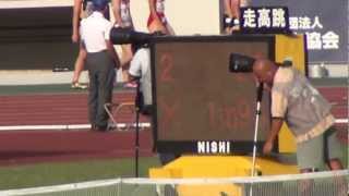 成年女子走高跳決勝 福本幸 1m93 第二試技× Miyuki Fukumoto 2nd F 岐阜国体