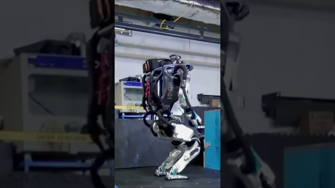 Boston Dynamics Atlas Robot: The Future Of Humanoid Robots #shorts ...