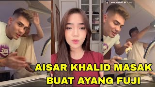 AISAR KHALID MASAK BUAT AYANG FUJI PAGI INI OMA OPA KAGET