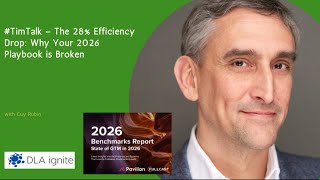 #TimTalk - The 28% Efficiency Drop: Why Your 2026 Playbook is Broken with Guy Rubin