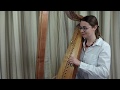Harp sheet music: Ciaccona / Alessandro Piccinini played on baroque harp