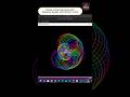 Creative Python Project_5🎨🐢| Geometric Rainbow Design with Python Turtle | Beginner Tutorial #turtle