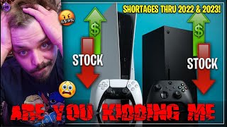 PS5 & Xbox Series X Restock Update Has Disappointing News for Console Fans Shortages in 2022 & 2023!