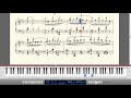 施特劳斯 《蝙蝠序曲》鋼琴曲 piano music 輕音樂