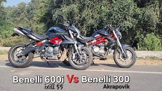 Benelli 300 Vs Benelli 600i Sound Comparison