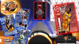 NBA2K18 MyTeam NEW RIM ROCKERS PACK OPENING! 3 SAPPHIRE PULLS 1 DIAMOND!