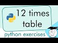 Times Table in Python | Simple Tutorial | #Shorts