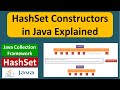 HashSet Constructors in Java Explained | Java Collection Framework