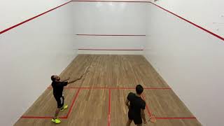 Squash: BSRF Ispahani Tournament 2021 Round 3  - Faraaz Rahim vs. Ershad Khan Game 2