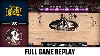 Drexel vs. Florida State Full Game Replay | 2024-25 ACC Women's Basketball