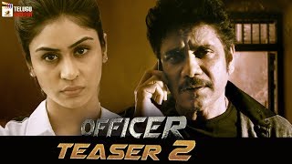 RGV's Officer Teaser 2 | Nagarjuna | RGV | Myra Sareen | #OfficerTeaser2 | Mango Telugu Cinema