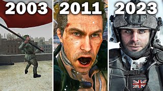 ALL CALL OF DUTY ENDINGS (2003 - 2023) | 4K UHD