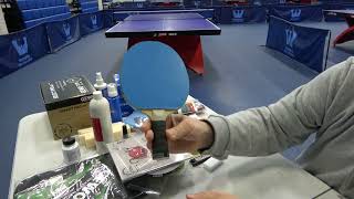 How To Expertly Wrap Grip Tape Onto A Custom Made Table Tennis Racket