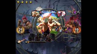 Teppen: Akuma VS. Evil Ryu.