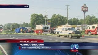 VDOT talks about road closure for Hazmat situation