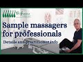 Sample massagers for professionals