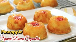 Pineapple Upside Down Cupcakes