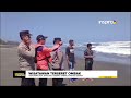 WISATAWAN ASAL BANDUNG TERSERET OMBAK DI PANTAI CEMARA