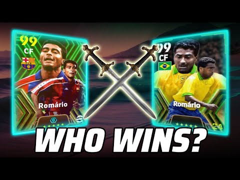 NEW ROMARIO VS. OLD ROMARIO – TRAINING SKILLS COMPARISON GUIDE eFootball 2024 Level Up Build