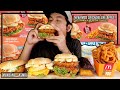 [NEW] McD APPLE BURGER! SPICY CHICKEN WITH APPLE SLICES! | Mukbang Malaysia (Burger ke Salad Ni)