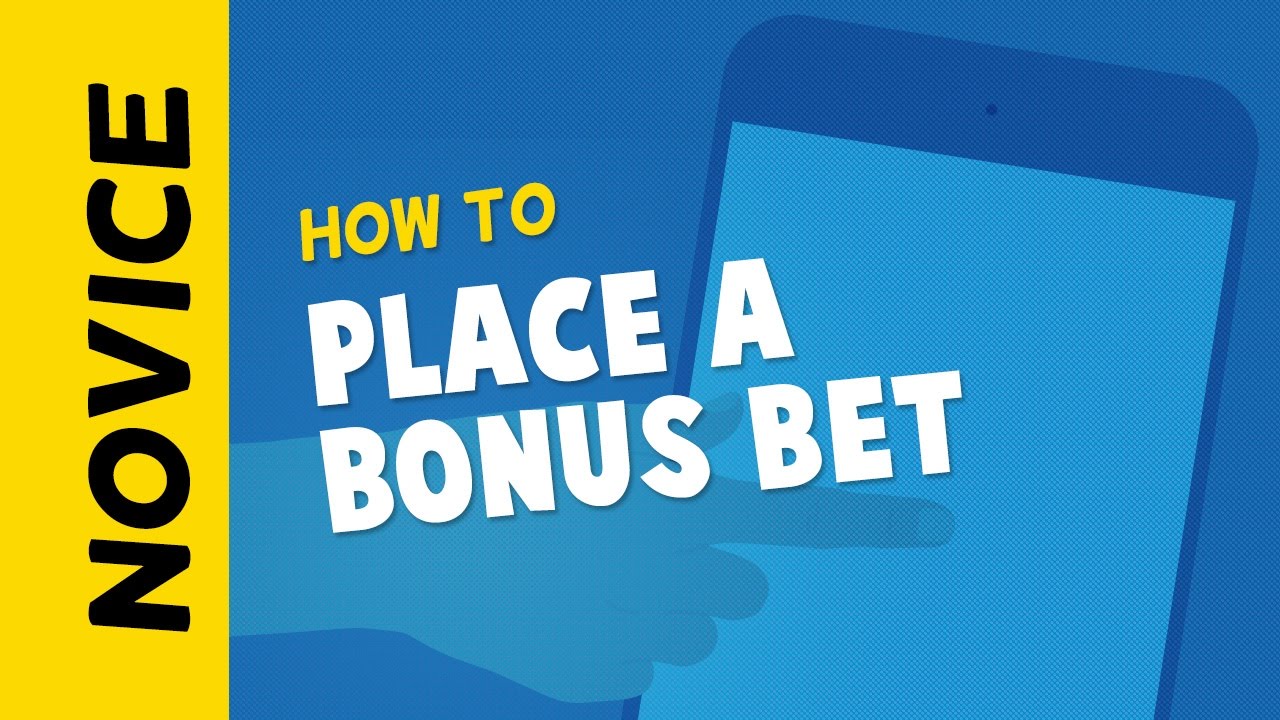 How To | Place A Bonus Bet - YouTube