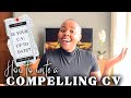 How to find a job in SA Government Ep 2 | How to write a compelling CV | South African YouTuber