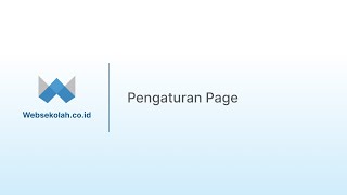 4. Pengaturan Page