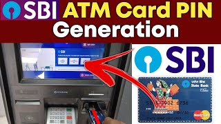 SBI Debit Card ATM PIN Setup on ATM Machine in Telugu
