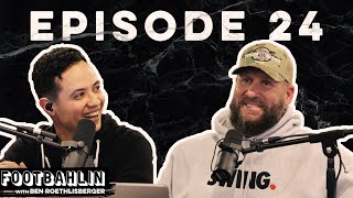 Big Ben talks Steelers free agency, Lamar Jackson, Aaron Rodgers, and answers fan questions! Ep. 24