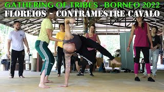 Capoeira floreios | Contramestre Cavalo's class | GOT Borneo, 2022