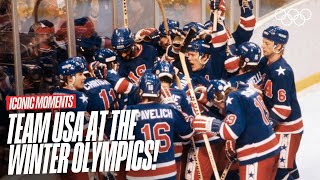 Unforgettable Team USA Moments at the Winter Olympics! 🇺🇸