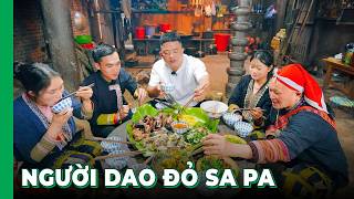 Hải SAPA TV bất ngờ được em gái người Dao Đỏ mời về nhà ăn cơm - ĐÙI LỢN GÁC BẾP, GÀ ĐEN SIÊU NGON