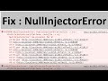 Fix Error: NullInjectorError: StaticInjectorError(ro): No Provider for | Angular : ng build --prod