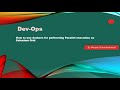 How to use dockers for performing Parallel execution on Selenium Grid