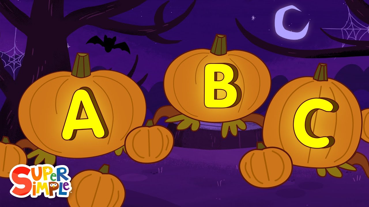 Halloween Abc Song Halloween Alphabet Song For Kids Super Simple