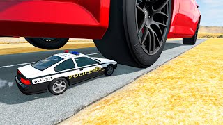 Satisfying cars vs Huge wheel crashes - SN2 #1176 | BeamNG drive Live