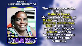 Mathilda Henry SHORT