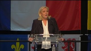 Régionales 2015: pour Marine Le Pen le FN est \