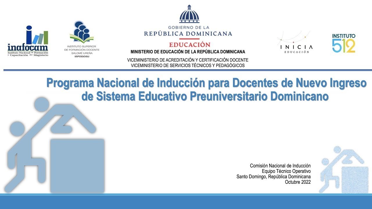 Programa Nacional De Inducción Para Docentes De Nuevo Ingreso - YouTube