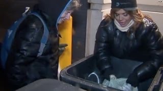 Jane Velez-Mitchell goes dumpster diving