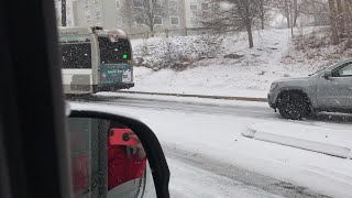 VIDEO NOW: RIPTA Bus Stuck