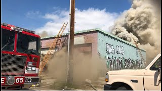 LAFD: Greater Alarm Structure Fire in South L.A. | April 11, 2020