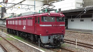 交流直流両用電気機関車 EF81 140をじっくり見ました。　JR高崎駅　2020年 撮影