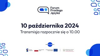 VI Forum Prostego Języka | 2024 | na żywo