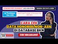 Cara Terbaru Cek Data Honorer/Non-ASN di BKN - Cek Hasil Pendataan Non-ASN 2022