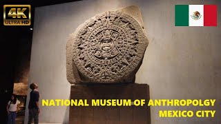 National Museum of Anthropology, Mexico City, CDMX | Walking Tour 4K