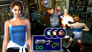 Resident Evil 3 (1999) Playthrough With Infinite Ammo Grenade Launcher (No Commentary)