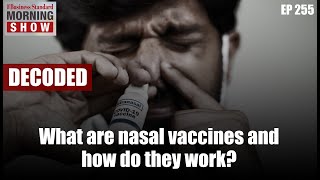 What are nasal vaccines and how do they work?