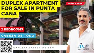 Two Bedroom Duplex Apartment For Sale ID-2110, Real Estate Punta Cana, Dominican Republic