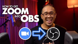 Easy way to get your ZOOM into OBS